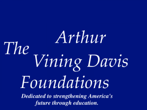 Arthur Vining Davis Foundations logo